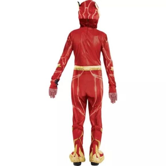 The Flash Kids Light Up Costume DC Studios Size Large 12-14 - Picture 2 of 11